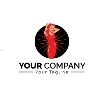 awesome geometric company corporate business Logo set best collection Free Vector