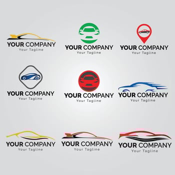 Set Of Car Logo vector Free Vector