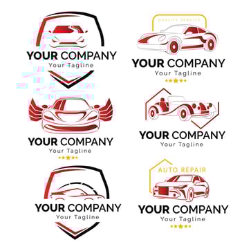Set Of Car Logo vector Free Vector