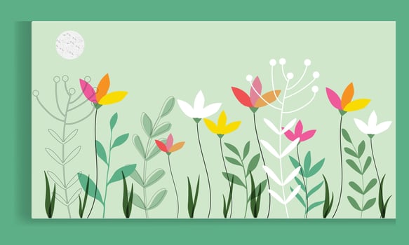 Beautiful floral romantic flower collection with roses, leaves, floral bouquets, flower compositions, and vector backgrounds.