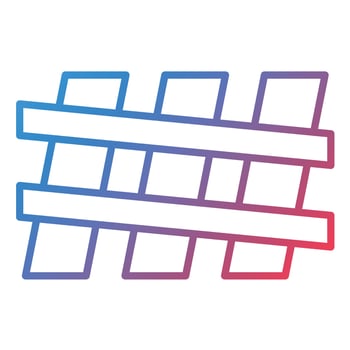 Belo Horizonte Line Gradient Icon vector