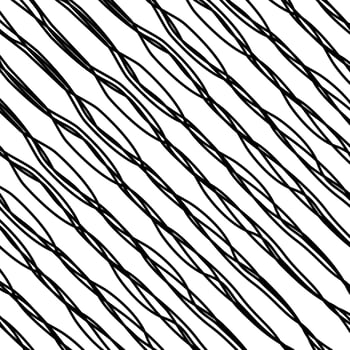 Artistic Abstract Lines Motifs Pattern for Decoration, Background, Ornate or Graphic Design Element. Vector Illustration