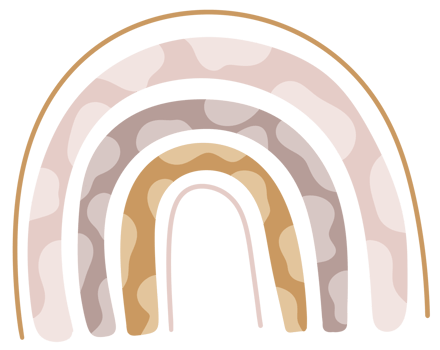 Rainbow colorful icon. png