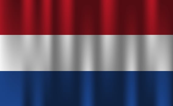 flag of france country nation symbol 3d textile satin effect background wallpaper vector
