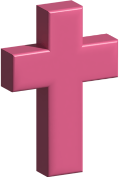 3d illustration of christiani symbol png