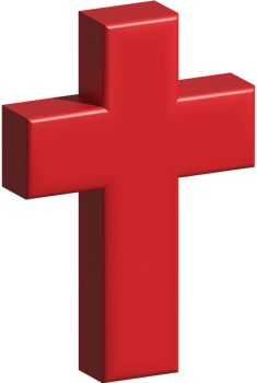 3d illustration of christiani symbol png