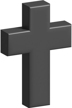3d illustration of christiani symbol png