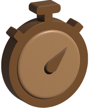 3d illustration of stopwatch png