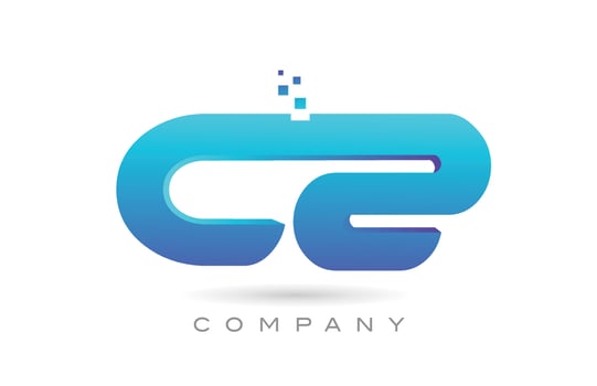 CZ alphabet letter logo icon combination design. Creative template for business and company vector