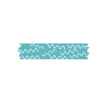 Adhesive or masking tape isolated on transparent background. png