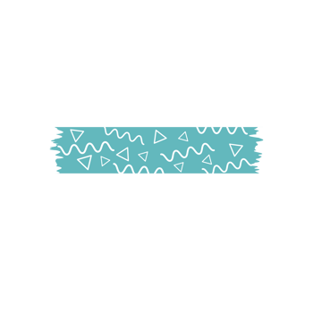 Adhesive or masking tape isolated on transparent background. png