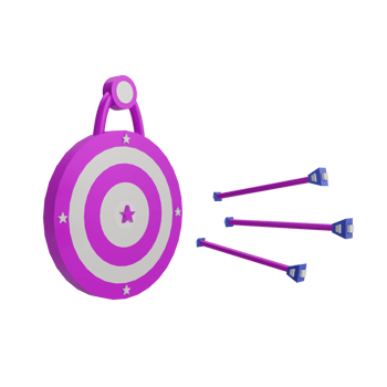 3D target icon with transparent background, perfect for template design, UI or UX and more. png