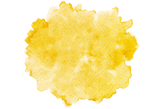Cutout yellow watercolor and paper texture background. png