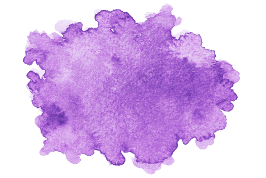 Cutout purple watercolor and paper texture background. png