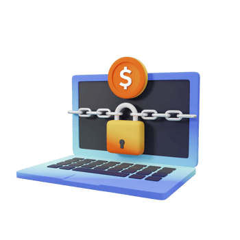 Computer hack 3D icon png
