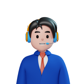 3d Male Customer Call Service png