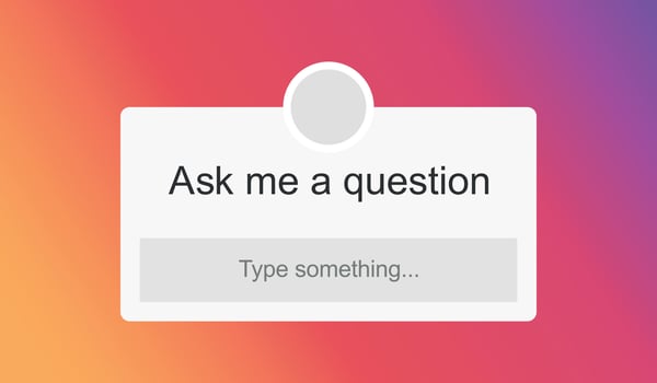 Ask me a question icon in flat style. Faq vector illustration on isolated background. Help button sign business concept.