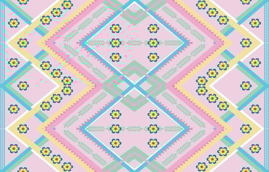 ethnic geometric seamless pattern vector. African Arab American Aztec motif pattern. vector elements designed for background, wallpaper, print, wrapping,tile, fabric patern. vector pattern.