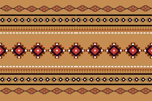ethnic geometric seamless pattern vector. African Arab American Aztec motif pattern. vector elements designed for background, wallpaper, print, wrapping,tile, fabric patern. vector pattern.