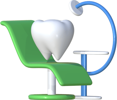Dental teeth health care 3D icon. png