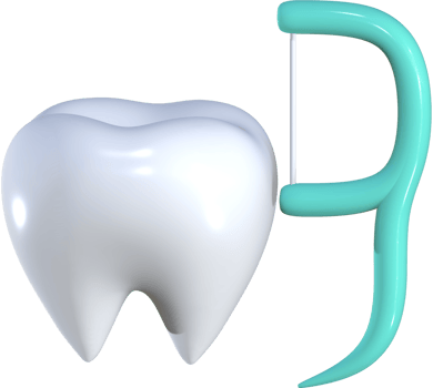 Dental teeth health care 3D icon. png