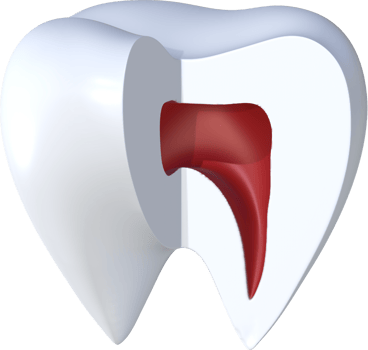 Teeth decay 3D icon illustration. png