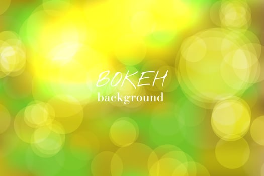 Abstract bokeh vector background
