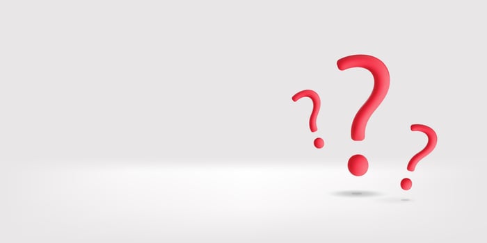 3d vector template banner for Questions, answers, quiz, faq and customer support online mobile app or web page services