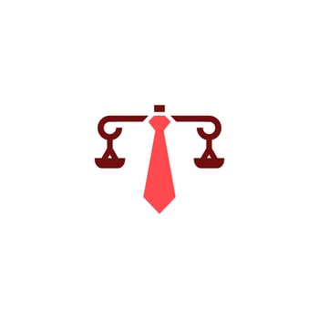 premium justice law firm law symbol logo design vector