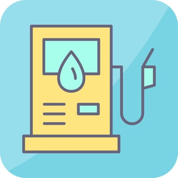 Petrol Pump Vector Icon
