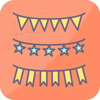 Garlands Vector Icon