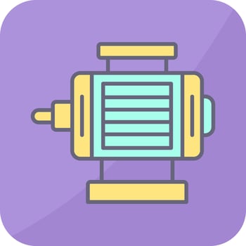 ELectric Motor Vector Icon