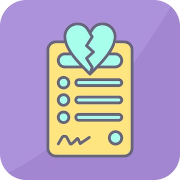 Divorce Vector Icon
