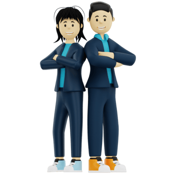 3d rendering stylish business character png