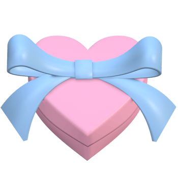 3d red gift box with ribbon png