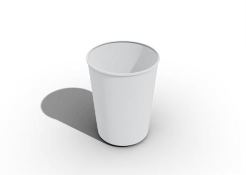 Coffee paper cups mockup png