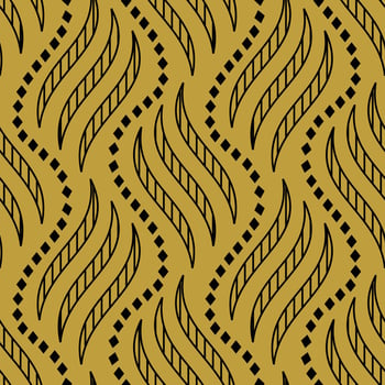 Seamless background. Vector texture. Damask style. Textile design