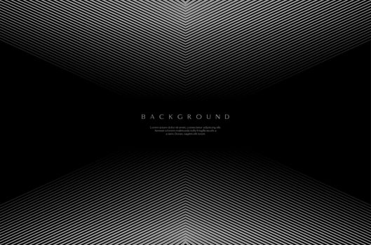 Modern grayscale striped lines abstract background. Technology blend line design. vector