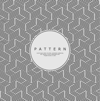 Technology geometric stripe line abstract pattern. Modern zig zag lines pattern vector