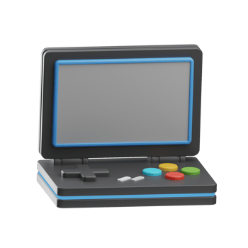 technology game  illustration 3d png