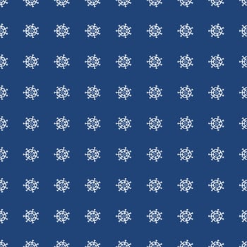 white blue snowflake fabric seamless pattern vector