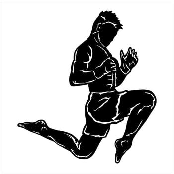 muaythai vector icon