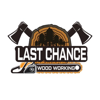Wood Working Logo free vector