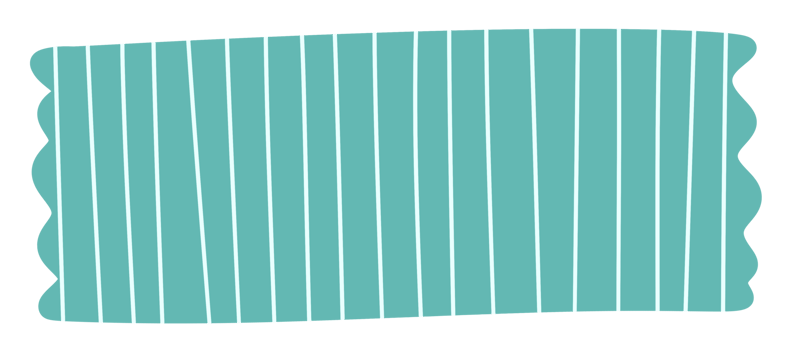 Cute Washi tape pastel png