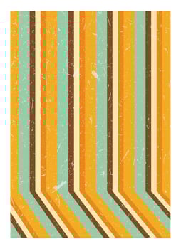 Vintage Striped Backgrounds, Posters, Banner Samples, Retro Colors from the 1970s, Retro Perspective Lines vector