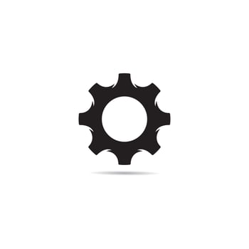 Gear Logo Template vector icon illustration