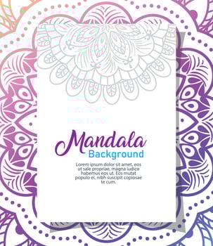 background luxury mandala, vintage luxury mandala, ornamental decoration vector