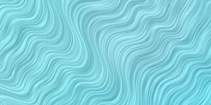 Light BLUE vector background with curves.