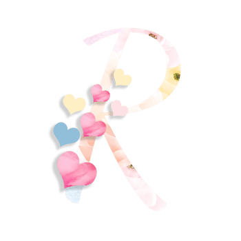 14th February, Valentine's Alphabet Letter Design png