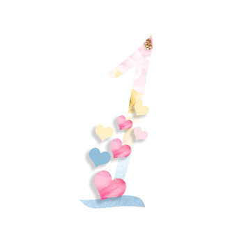 14th, February, Valentine's Nunber Design png